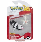 Figurki dla dzieci - POKEMON BATTLE FIGURE GALARIAN ZIGZAGOON/TOGETIC - miniaturka - grafika 1