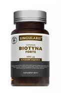 Włosy, skóra, paznokcie - ACTIVEPHARM LABS SP. Z O.O. SP.K. Singularis Biotyna Forte 5000 ug 60 kapsułek - miniaturka - grafika 1
