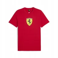 Koszulki męskie - PUMA KOSZULKA FERRARI RACE BIG SHIELD 62380502 r XL - miniaturka - grafika 1