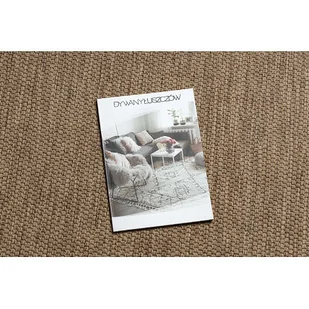 DYWAN SZNURKOWY SIZAL FLOORLUX 20195 coffeee / mais Brązowy, 200x290 - Dywany - miniaturka - grafika 1