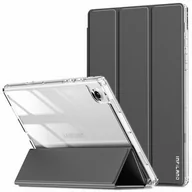Etui do czytników e-book - INFILAND Etui na Galaxy Tab A8 X200/X205 INFILAND Rugged Crystal Szary - miniaturka - grafika 1