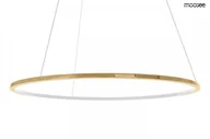 Lampy sufitowe - MOOSEE lampa wisząca RING SLIM 150 złota - miniaturka - grafika 1