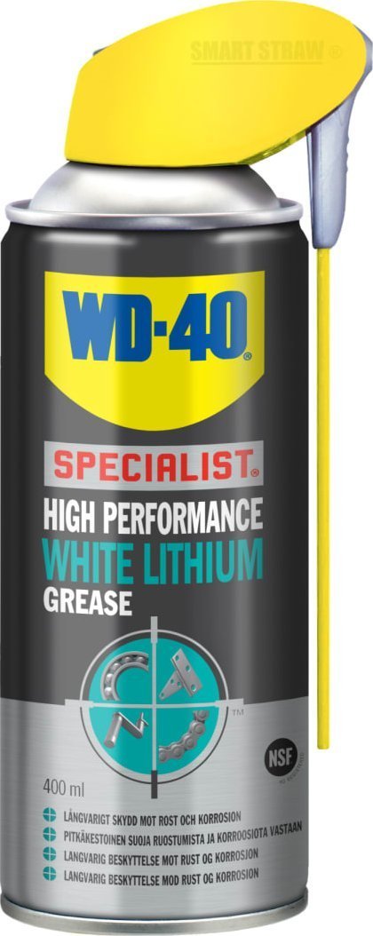 WD-40 WD-40 Hign Performance White Lithium Grease - 400 ml. WD40-767