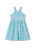 Sukienki i spódniczki dla dziewczynek - Mayoral Sukienka letnia 3938 Niebieski Regular Fit - miniaturka - grafika 1