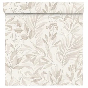 Tapeta Liście Selection Paper 286069 beżowa papierowa - Tapety - miniaturka - grafika 1