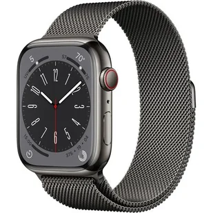 Apple Watch 8 Cellular 45mm MNKX3WB/A Grafitowy - Smartwatch - miniaturka - grafika 1