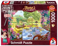 Puzzle - Puzzle June`s Journey (Secret Puzzle) Herbatka w ogrodzie 1000 elementów - miniaturka - grafika 1