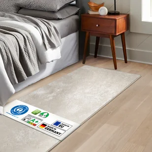 Dywanik Elite Fluffy Bed Mat biały 80x200 cm - Dywany - miniaturka - grafika 1
