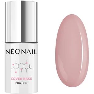 Neonail NOWOŚĆ! Lakier hybrydowy Cover Base Protein Natural Nude 7,2 ml 7034-7 - Lakiery hybrydowe - miniaturka - grafika 1