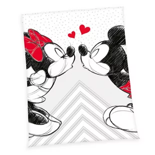 Herding Koc Mickey and Minnie, 150 x 200 cm - Koce i narzuty dla dzieci - miniaturka - grafika 1