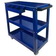 Wózki magazynowe - W��ZEK NARZ��DZIOWY WARSZTATOWY SERWISOWY 3 P����ki 350x760x830mm - miniaturka - grafika 1