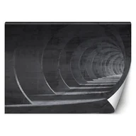 Fototapety - Fototapeta, Tunel szary 3D (Rozmiar 350x245) - miniaturka - grafika 1