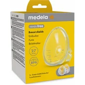 Laktatory - Medela Hands-free Piersi, 2 kubki na piersi, bez BPA, Akcesoria do karmienia piersią, Hands-free Medela, Akcesoria do kubka na mleko Hands-free - miniaturka - grafika 1