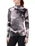 Bluzy damskie - adidas Damska bluza Xpr Xc Race T W, Clear Pink/Black, S - miniaturka - grafika 1