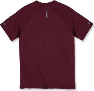 Carhartt Koszulka Carhartt LWD BORDEAUX - Koszulki męskie - miniaturka - grafika 1