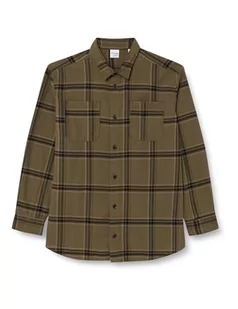 JACK&JONES PLUS Męska koszula flanelowa Jcospace Logan Ls Pls koszula rekreacyjna, czarny, 3XL - Koszule męskie - miniaturka - grafika 1