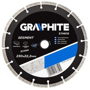 Verto Tarcza diamentowa 230 x 22.2 mm, segmentowa TOP-61H3S9 - Tarcze do pił - miniaturka - grafika 1