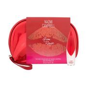 Zestawy perfum damskich - Naomi Campbell Glam Rouge zestaw Edt 15 ml + Kosmetyczka dla kobiet - miniaturka - grafika 1