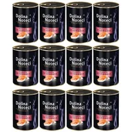 Mokra karma dla kotów - Dolina Noteci Premium Adult dla kota bogata w łososia 12x400 g - miniaturka - grafika 1
