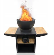 Paleniska ogrodowe - HEAT Outdoor Living HEAT KUCHNIA OGRODOWA KJOK CZARNA - miniaturka - grafika 1
