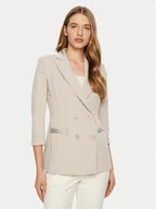 Marynarki i żakiety damskie - Imperial Marynarka JU25IAW Beżowy Slim Fit - miniaturka - grafika 1