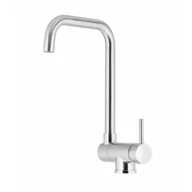 Baterie kuchenne - ARMATURA KRAKÓW 6823-915-22 THETA II BATERIA KUCHENNA ZE SKŁADANą WYLEWKą, STAL NIERDZEWNA - miniaturka - grafika 1