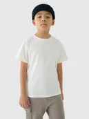 Koszulki dla dziewczynek - 4F T-shirt gładki (2-pack) dziecięcy - multikolor 158/164 (12-14 lat) - miniaturka - grafika 1