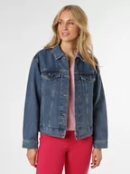 Kurtki damskie - Esprit Casual - Damska kurtka jeansowa, niebieski - miniaturka - grafika 1