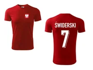 Koszulki sportowe męskie - Treningowa Koszulka POLSKA ŚWIDERSKI 7 jr - miniaturka - grafika 1