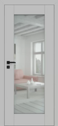Drzwi wewnętrzne - Skrzydło ESTRA 10 przylgowe - model z lustrem - miniaturka - grafika 1