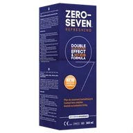 Płyny do soczewek kontaktowych - Płyn do soczewek Zero-Seven Refreshing, 360 ml - miniaturka - grafika 1