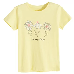 Koszulki dla dziewczynek - Cool Club, T-shirt dziewczęcy, żółty - grafika 1