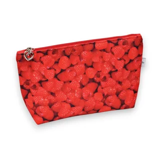 Kosmetyczka damska organizer do torebki etui saszetka do torby maliny - Kosmetyczki, organizery i kuferki Kosmetyczka damska organizer do torebki etui saszetka do torby maliny - Kosmetyczki, organizery i kuferki - miniaturka - grafika 1