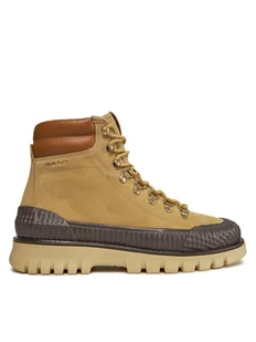 Gant Trzewiki Nebrada Mid Boot 27643358 Beżowy - Botki męskie - miniaturka - grafika 1