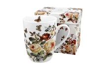Kubki - Duo Kubek Porcelanowy Zahra Biały 380 Ml - miniaturka - grafika 1