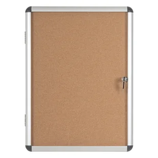 Bi-Office Gablota z korkową powierzchnią, 500x674 mm VT610101150-002 - Gabloty - miniaturka - grafika 1