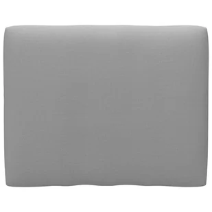 vidaXL Poduszka na sofę z palet szara 50x40x12 cm 314424 - Poduszki ogrodowe - miniaturka - grafika 1