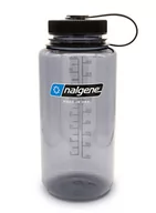 Kuchnie turystyczne i akcesoria - Butelka na wodę Nalgene Wide Mouth Sustain 1 l - gray/black - miniaturka - grafika 1