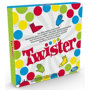 Hasbro - Gra Twister Nowa Wersja - Zabawki zręcznościowe - miniaturka - grafika 1