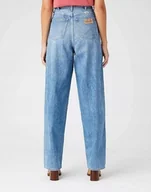 Spodnie damskie - WRANGLER BARREL BLUE EARTH W2H7SF421 28/34 - miniaturka - grafika 1