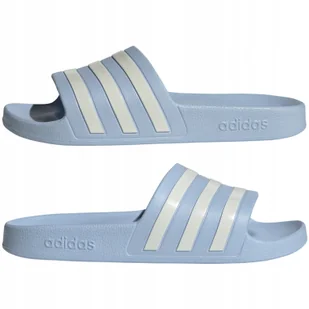 Klapki Basenowe Damskie Adidas Adilette Aqua Lekkie Plażowe r. 37 - Klapki i japonki damskie - miniaturka - grafika 1