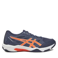 Buty sportowe męskie - Buty halowe Asics Gel-Rocket 11 1071A091 Granatowy - miniaturka - grafika 1