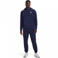 Spodnie męskie - Męskie spodnie dresowe Under Armour UA Icon Fleece Jogger - granatowe - miniaturka - grafika 1