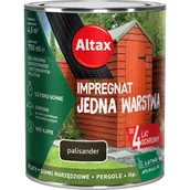 Farby i impregnaty do drewna - Impregnat do drewna ogrodowego JEDNA WARSTWA 0,75 l Palisander Altax - miniaturka - grafika 1