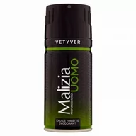 Dezodoranty i antyperspiranty dla kobiet - Malizia Uomo Vetyver Dezodorant spray 150ml - miniaturka - grafika 1