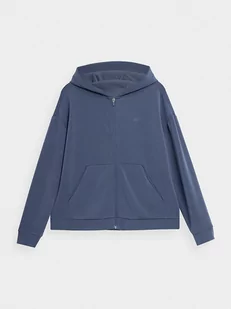 4F Bluza w kolorze niebieskim - Kurtki i kamizelki sportowe damskie - miniaturka - grafika 1