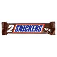Batoniki - MARS Baton Snickers z nugatowym nadzieniem i orzeszkami ziemnymi w karmelu i czekoladzie 75 g (2 sztuki) - miniaturka - grafika 1