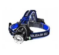 Latarki - Latarka Czołowa Led Zoom Cree Xml T6 Czołówka - miniaturka - grafika 1