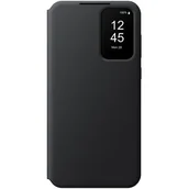 Pozostałe akcesoria do telefonów - Etui Samsung Smart View Wallet EF-ZA556CBEGWW z klapką do Samsung Galaxy A55 - czarne - miniaturka - grafika 1