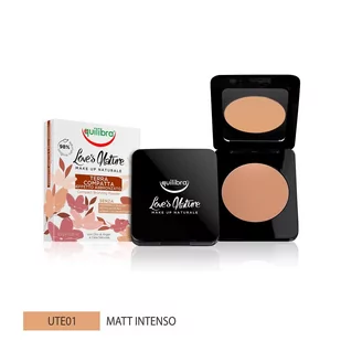 Equilibra Love's Nature Compact Bronzing Powder Matt Intenso 8,5g - Bronzery i konturowanie twarzy - miniaturka - grafika 1